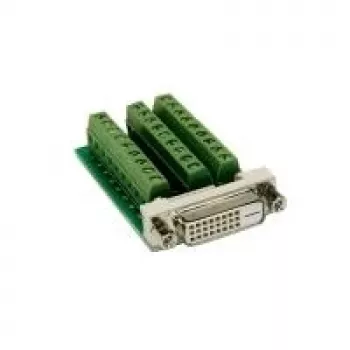 EXSYS EX-49050 DVI-I auf VGA Adapter, Grün/Silber