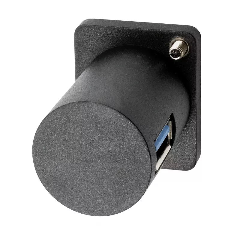 EXSYS EX-49154 D-Typ Adapter USB-A Buchse zu Buchse 90°, USB 3.2 Gen 1