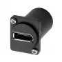 EXSYS EX-49170 DisplayPort auf Mini DisplayPort Buchse Einbauadapter, 4K UHD
