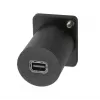 EXSYS EX-49170 DisplayPort auf Mini DisplayPort Buchse Einbauadapter, 4K UHD