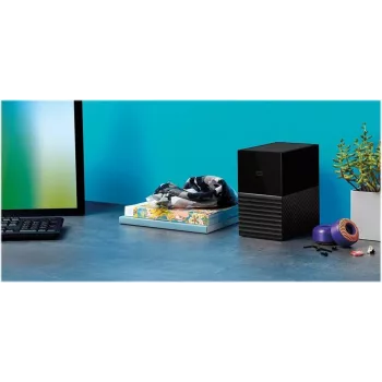 Western Digital My Book Duo 28TB externe Festplatte RAID USB-C Schwarz WDBFBE0280JBK