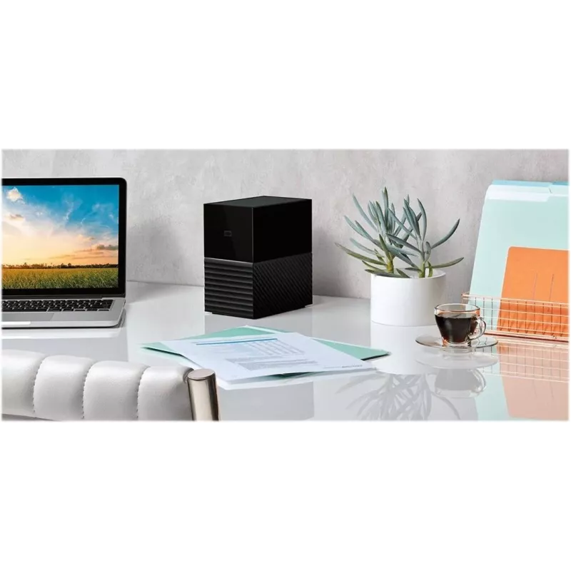 Western Digital My Book Duo 28TB externe Festplatte RAID USB-C Schwarz WDBFBE0280JBK