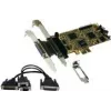 EXSYS EX-44344 2S/2P PCI-Express Multi-I/O-Karte mit Octopus-Kabel, RS232 & IEEE1284