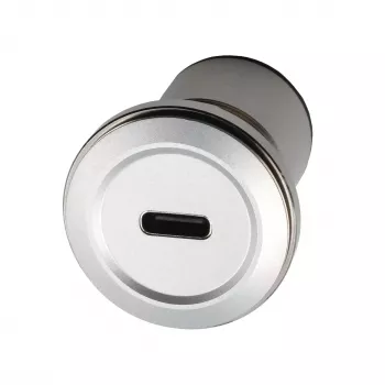 EXSYS EX-49195 USB-C Buchse zu USB-C Buchse Einbauadapter, Metall, USB 3.2 Gen 1