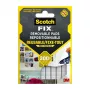 3M Scotch-Fix Montagequadrate 11 mm x 15 mm Weiß 64er-Pack 7100263372
