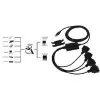 EXSYS EX-1324 USB 2.0 auf 4-Port RS-232 Seriell Adapter, Metallgehäuse, FTDI Chipsatz, 921,6 Kbps, DB9 Stecker