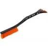 Bradas ICE1162 Eiskratzer mit Schneebürste, 600 mm, Schwarz/Orange