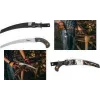 Bradas V-SERIES Gartensäge mit Holster, 320 mm SK5 gehärtete Stahlklinge, dreifach geschliffene Zähne, Zugschnitt KT-V1404K