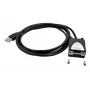 EXSYS EX-1311-2IS USB 2.0 zu RS-232 Seriell Adapter mit FTDI FT232RL Chipsatz, 921,6 Kbps, DB9 Stecker, 0,8 m Kabel
