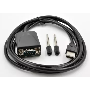 EXSYS EX-1311-2IS USB 2.0 zu RS-232 Seriell Adapter mit FTDI FT232RL Chipsatz, 921,6 Kbps, DB9 Stecker, 0,8 m Kabel