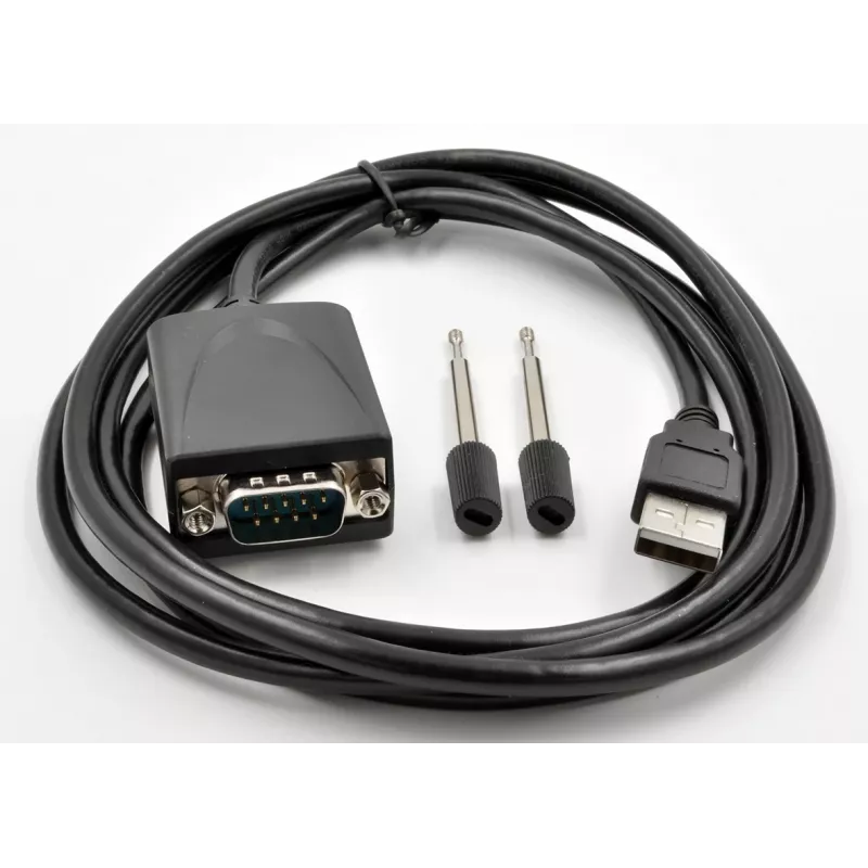 EXSYS EX-1311-2IS USB 2.0 zu RS-232 Seriell Adapter mit FTDI FT232RL Chipsatz, 921,6 Kbps, DB9 Stecker, 0,8 m Kabel