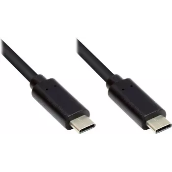 EXSYS EX-K1585-0.2 USB-C-Kabel 0,2 m, USB 3.2 Gen 1, Schwarz