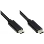 EXSYS EX-K1585-0.2 USB-C-Kabel 0,2 m, USB 3.2 Gen 1, Schwarz