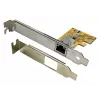 EXSYS EX-6071C PCI Express Gigabit Ethernet Karte, 1x RJ45, Realtek, Low Profile Bracket enthalten