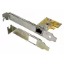 EXSYS EX-6071C PCI Express Gigabit Ethernet Karte, 1x RJ45, Realtek, Low Profile Bracket enthalten