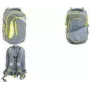 FABER-CASTELL EBERHARD FABER X-Style Schulrucksack 28L Grau/Neongelb 577637