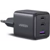 UGREEN 30W 3-Port GaN II Schnellladegerät USB-A & 2 x USB-C Schwarz (55536)