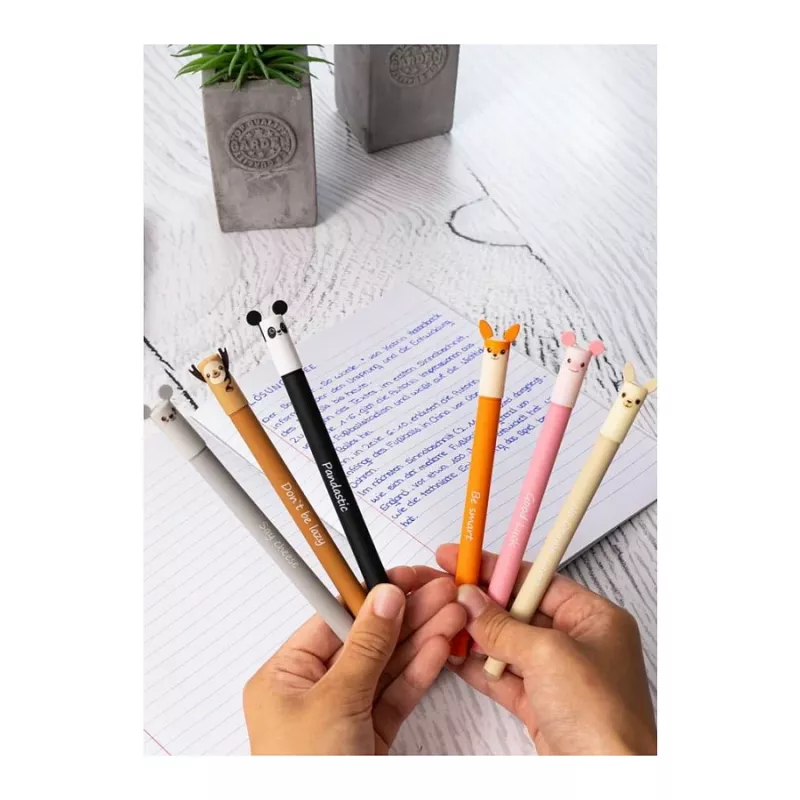 FABER-CASTELL EBERHARD FABER Animal Erase it! Lama Gelstift 0,7 mm Blau (582104)