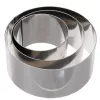 Metaltex Runde Edelstahl-Kochringe, 3er-Set, Silber, 45 mm Höhe 204536010