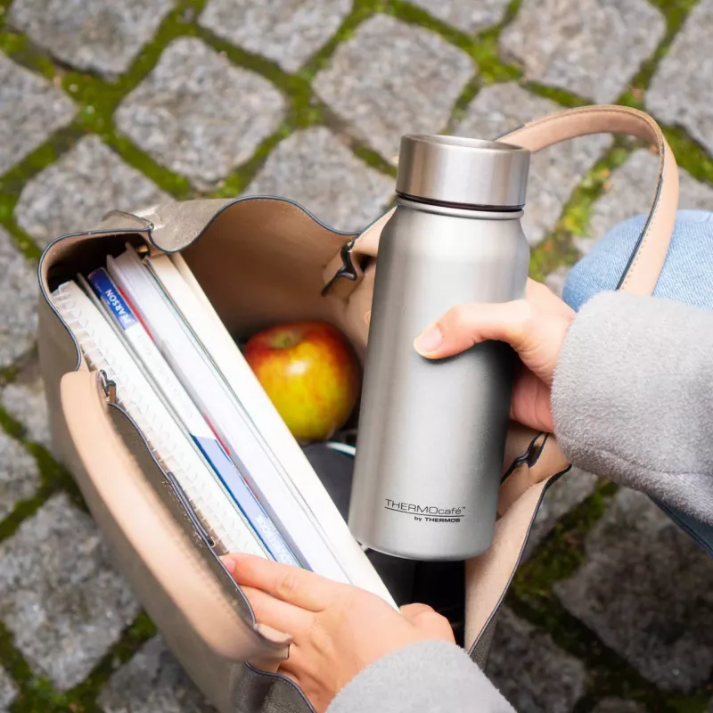 THERMOS Isolierbecher TC, 0,5 L, Grün, doppelwandiger Edelstahl, auslaufsicher 4097.351.050
