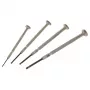 C.K Tools T4852P Präzisions-Schraubendreher-Set, 4-teilig, Schlitz, 2,0/2,5/3,0/3,5 mm, Chrom-Vanadium, Zweikomponenten-Griff