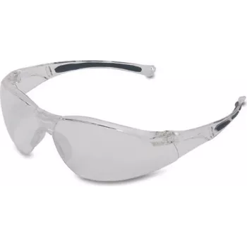 Honeywell Safety 1015350 Schutzbrille mit verspiegelter Silberlinse, Seiten- und Oberschutz, kratzfest, UV-Schutz, EN 166