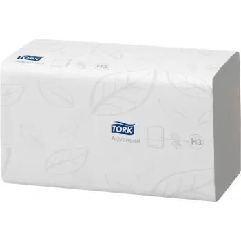 Tork 290190 Advanced 2-lagige Handtuchrolle, Weiß, 150 m, 6 Rollen