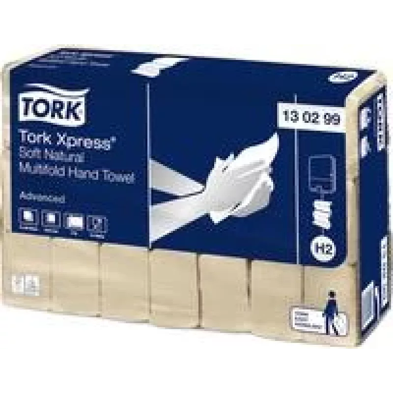 TORK 130299 H2 Advanced Interfold Handtücher, 2-lagig, weiß, 3780 Blatt