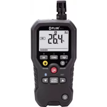 FLIR MR77 Feuchtigkeitsmessgerät mit Pin-/Pinless-Sensoren, IR-Thermometer, Hygrometer und Bluetooth METERLiNK