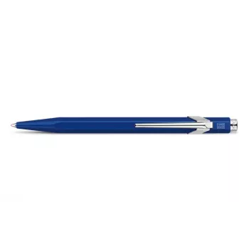 Caran d'Ache 849 Classic Line Kugelschreiber - Saphirblau, Medium, Blaue Tinte 849.150