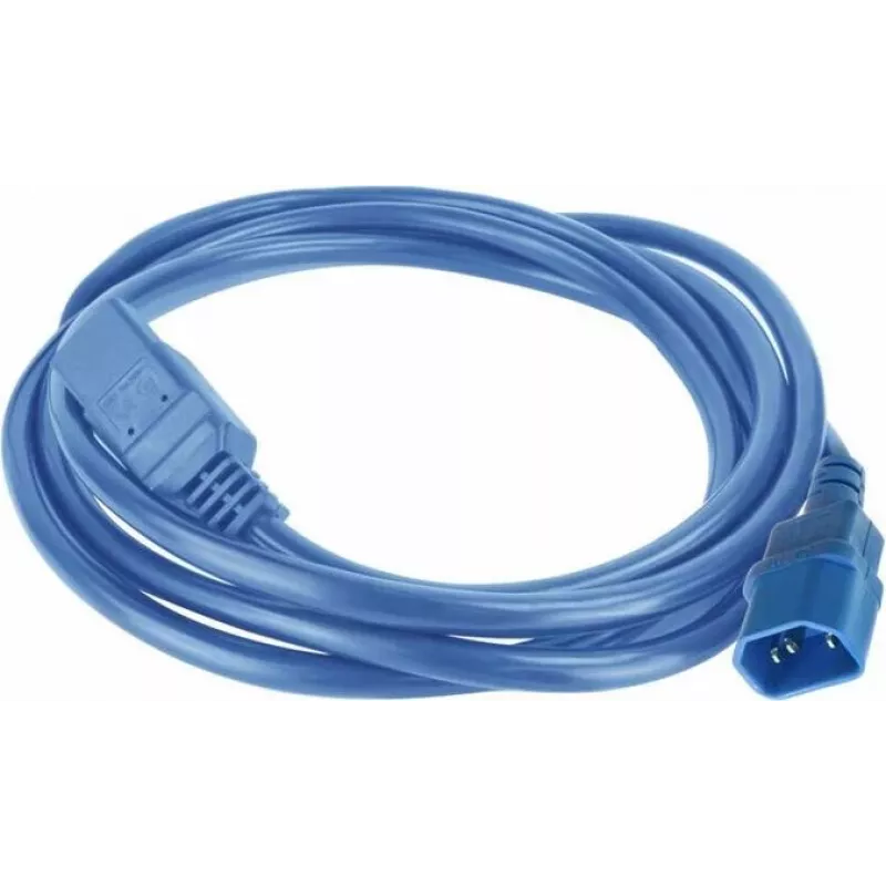ACT Netzkabel C14 - C21 IEC60320 blau 2,5 m (AK5383)