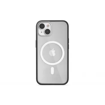Woodcessories ECO643 iPhone 14 Plus Hülle - Umweltfreundliche schwarze & transparente Rückseitenabdeckung