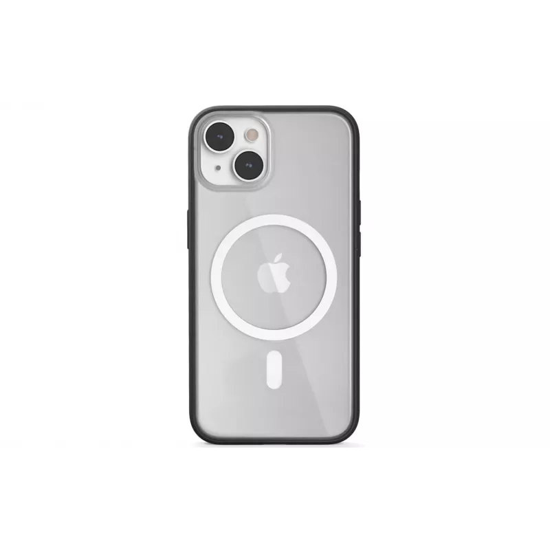 Woodcessories ECO643 iPhone 14 Plus Hülle - Umweltfreundliche schwarze & transparente Rückseitenabdeckung