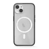 Woodcessories ECO643 iPhone 14 Plus Hülle - Umweltfreundliche schwarze & transparente Rückseitenabdeckung