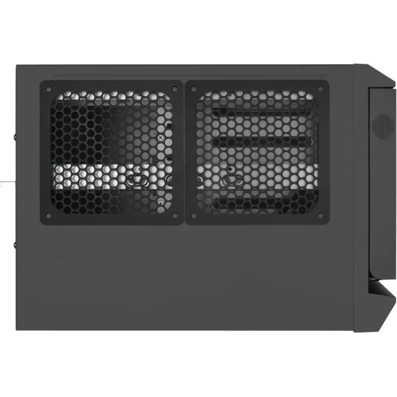 SilverStone CS381 Micro-ATX Storage Server Gehäuse, 8x Hot-Swap 3,5 inch Einschübe, Schwarz
