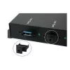 EXSYS EX-1111 USB Typ-A Anschluss-Staubschutzabdeckungen (10er-Pack, Schwarz)