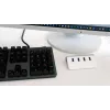 EXSYS EX-1134-2 USB 3.2 Gen 1 4-Port-Hub mit USB-C-Kabel und USB-A-Adapter
