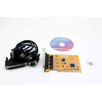 EXSYS 4-Port RS-232 PCI Serielle Karte mit FTDI Chipsatz (EX-41084)