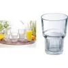 Esmeyer Arcoroc Starline Trinkglas 420 ml, gehärtetes Glas, spülmaschinenfest, stapelbar, 6er-Set 384-6735