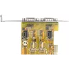 EXSYS EX-45032IS PCIe Dual Serial RS-232 Karte, Low Profile