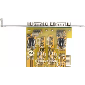 EXSYS EX-45032IS PCIe Dual Serial RS-232 Karte, Low Profile