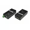 EXSYS EX-47951 4K HDMI Audio Extractor und Embedder mit HDMI 2.0b, HDCP 2.2, HDR, optischem/koaxialem/analogem Audio, Schwarz