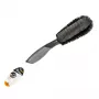 Bradas ES2611 Radbürste, Kunststoffgriff, Anthrazit, dicke weiche Borsten, 290 mm