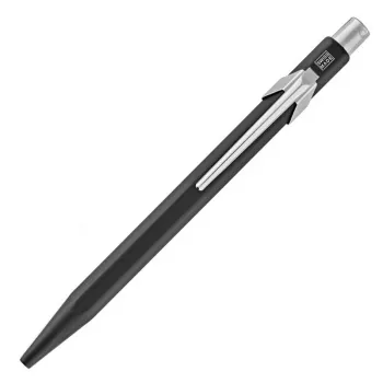 Caran d'Ache 849 Classic Line Kugelschreiber, Schwarz, Blaue Tinte, Medium 849.009