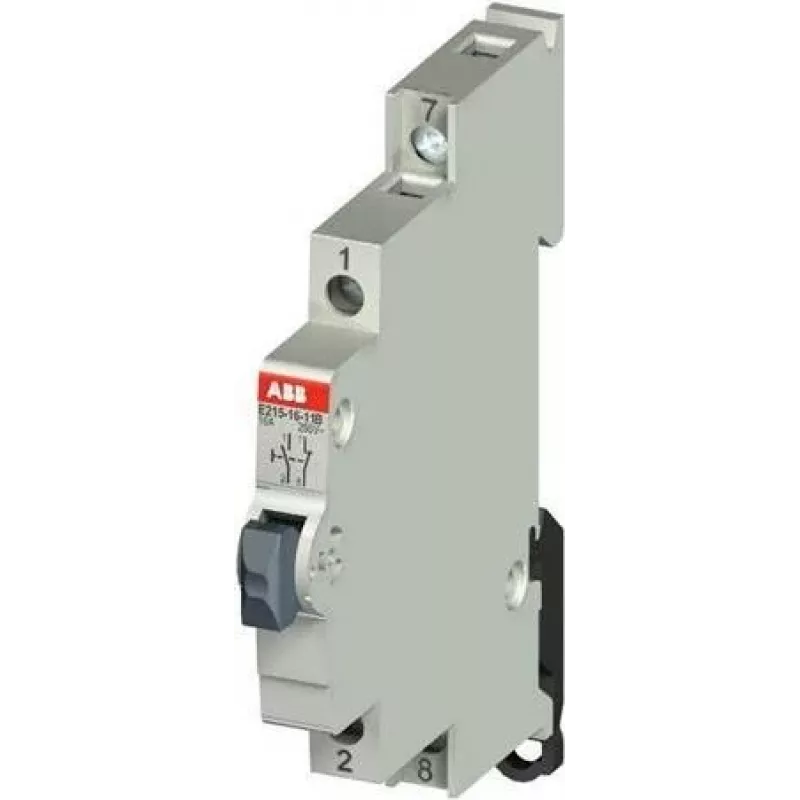 ABB E217-16-10B Hauptschalter Trennschalter 1P 16A 230V AC DIN-Schiene 2CCA703160R0001