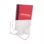 DEFLECTO AB150 Kristallklarer Acryl-Displayblock 50x50x50 mm, diamantpoliert, transparent