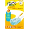 Swiffer Staubmagnet Starter Kit Olympia – Trockenstaubwisch-Set mit Griff und 5 elektrostatischen Tüchern
