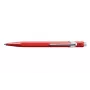 Caran d'Ache 849 Classic Line Kugelschreiber, rotes Gehäuse, blaue Tinte, Medium 849.070