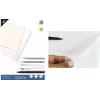 KANGARO Transparentpapierblock A4, 24 Blatt 80 g/m² + 1 Blatt Millimeterpapier, geleimt K-770300