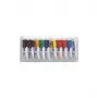 GIOTTO Extra Fine Gouache Farbkasten, 10 x 10 ml Aluminiumtuben, verschiedene Farben F30190000